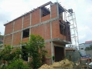 Thi công nhà phố