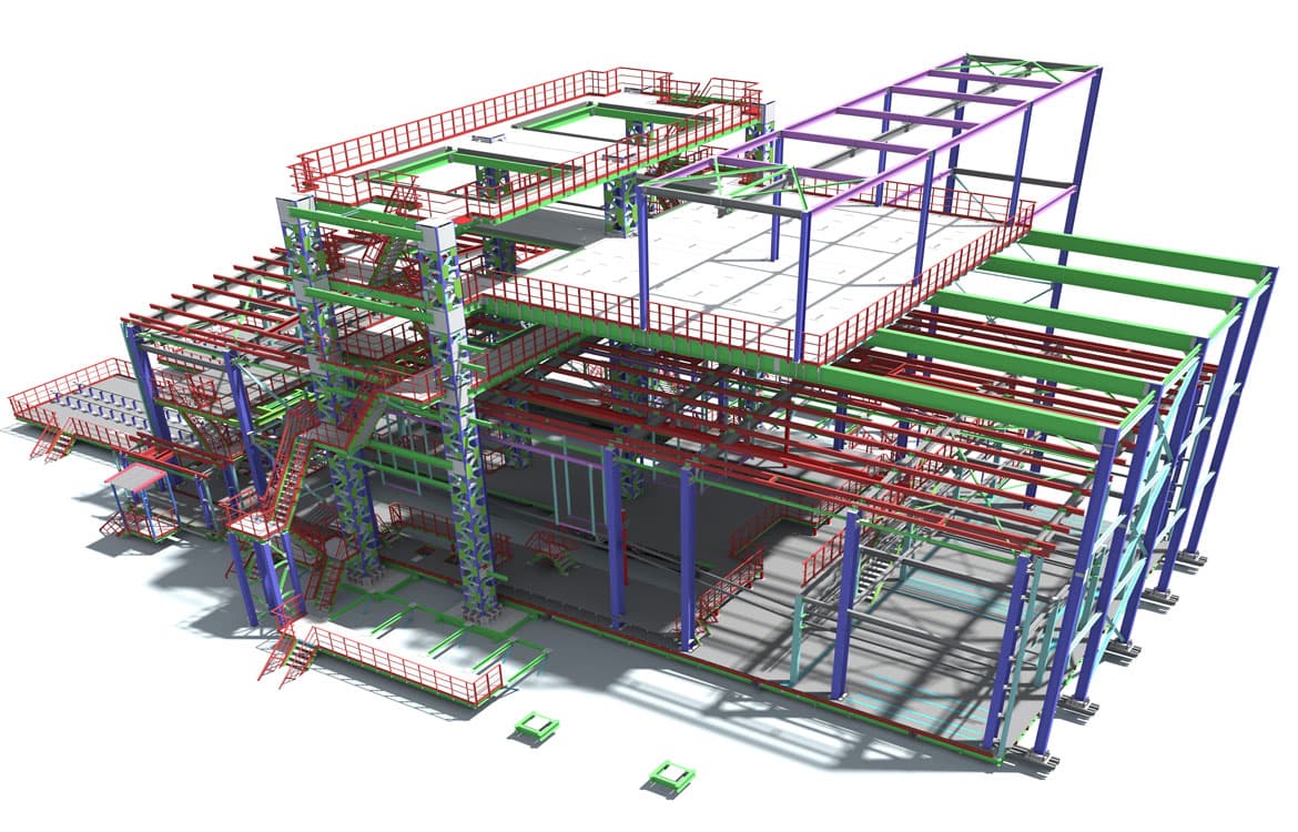 Mô hình BIM Kiến trúc và Kết cấu